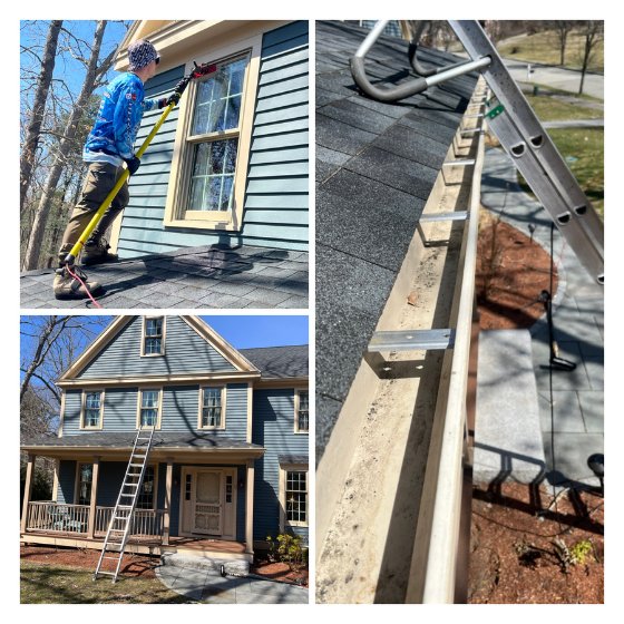 Gutter Cleaning Job Done in Framingham, MA